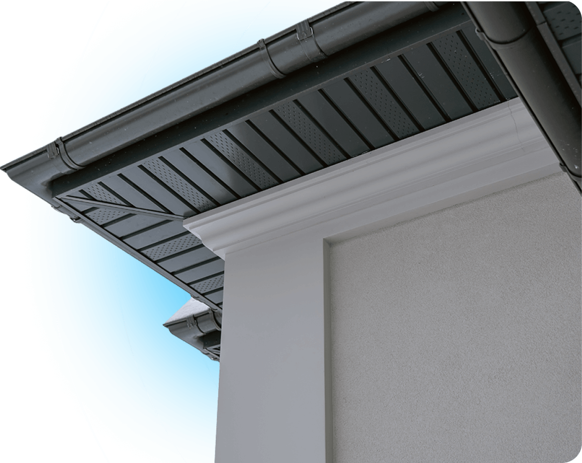 Get a free consultation and professional advice on gutter and soffit!
